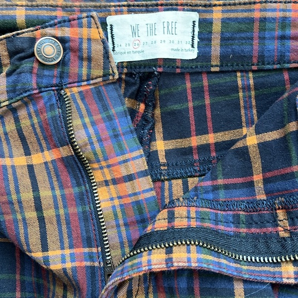 We The Free - Free People Tartan Plaid Pants | 26 - Picture 4 of 5